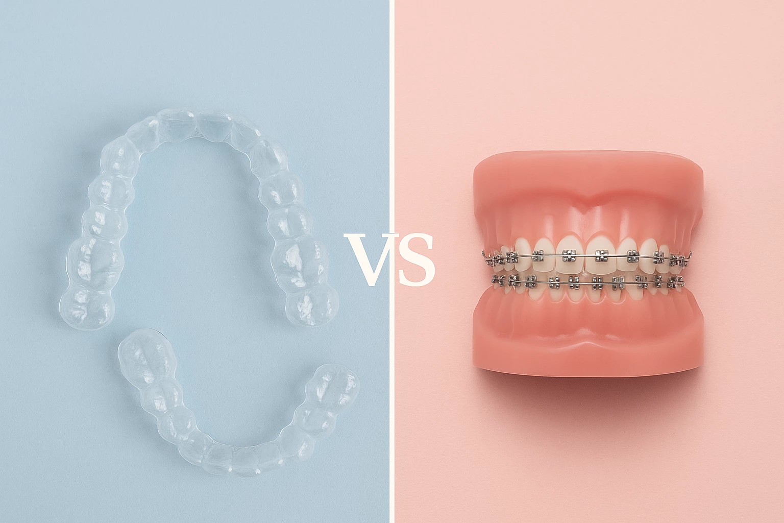 Alineadores vs brackets